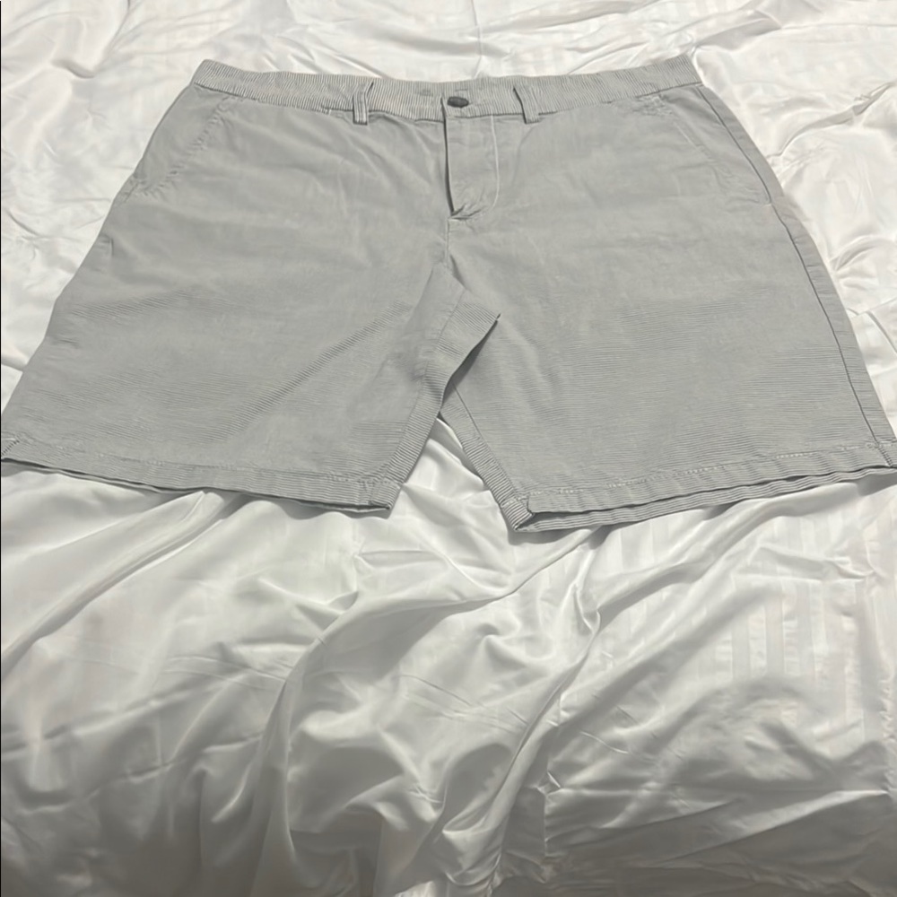 Old Navy Gray Flat Front Shorts